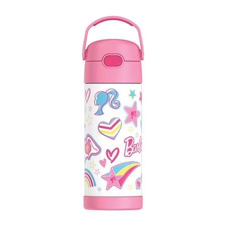 14oz FUNtainer Water Bottle with Spout Barbie Thermos