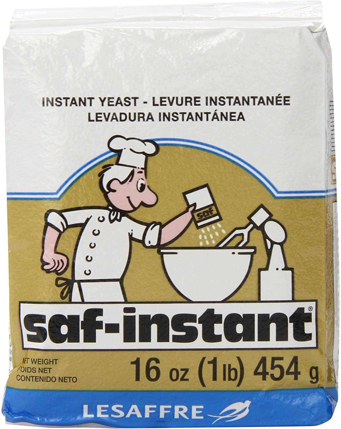 Levure Boulangère Saf-instant - 375 - 500 g