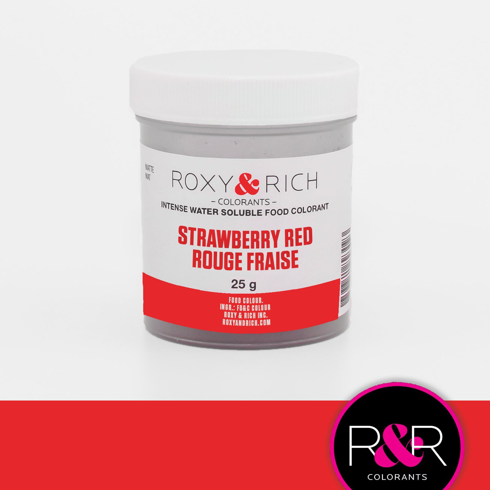 Colorant alimentaire rouge fraise liquide hydrosoluble