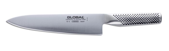 Couteau de cuisine Global Série G lame alvéolée sur