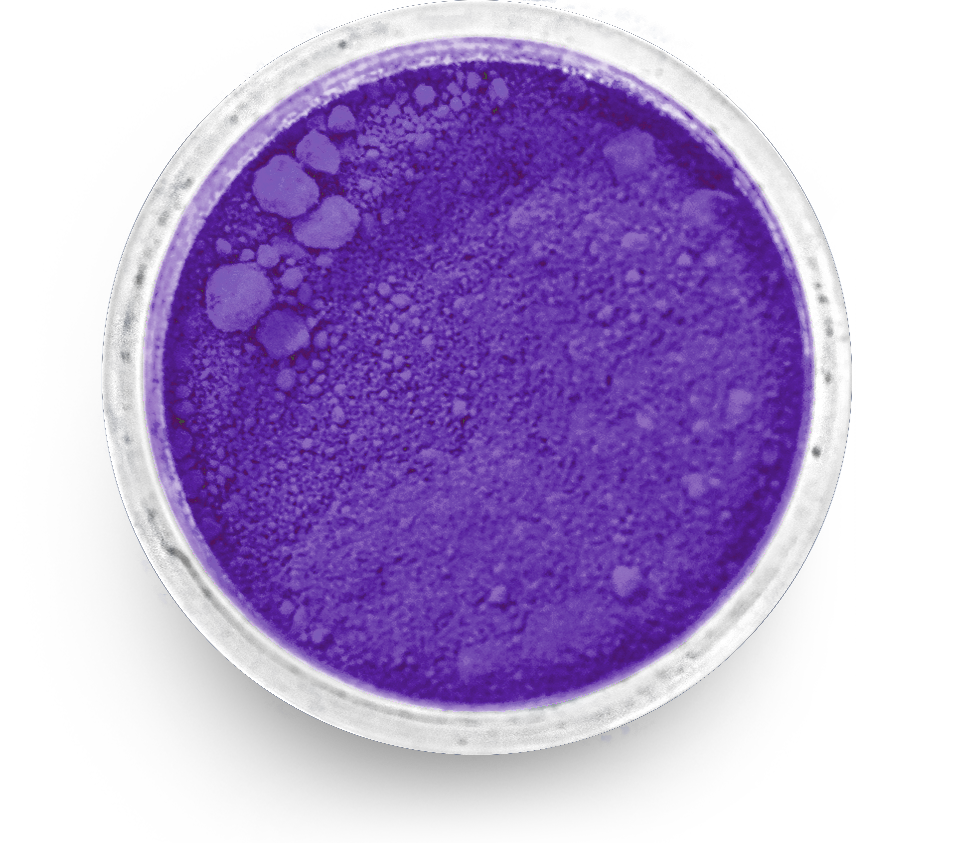2 Colorants Alimentaires En Poudre - Jaune-Violet - Colorant