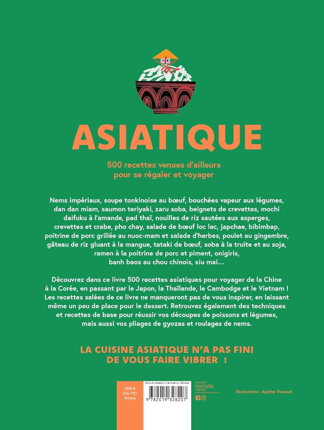 Asiatique    - Hachette Ed. - Livre de cuisine -  - La Guilde Culinaire