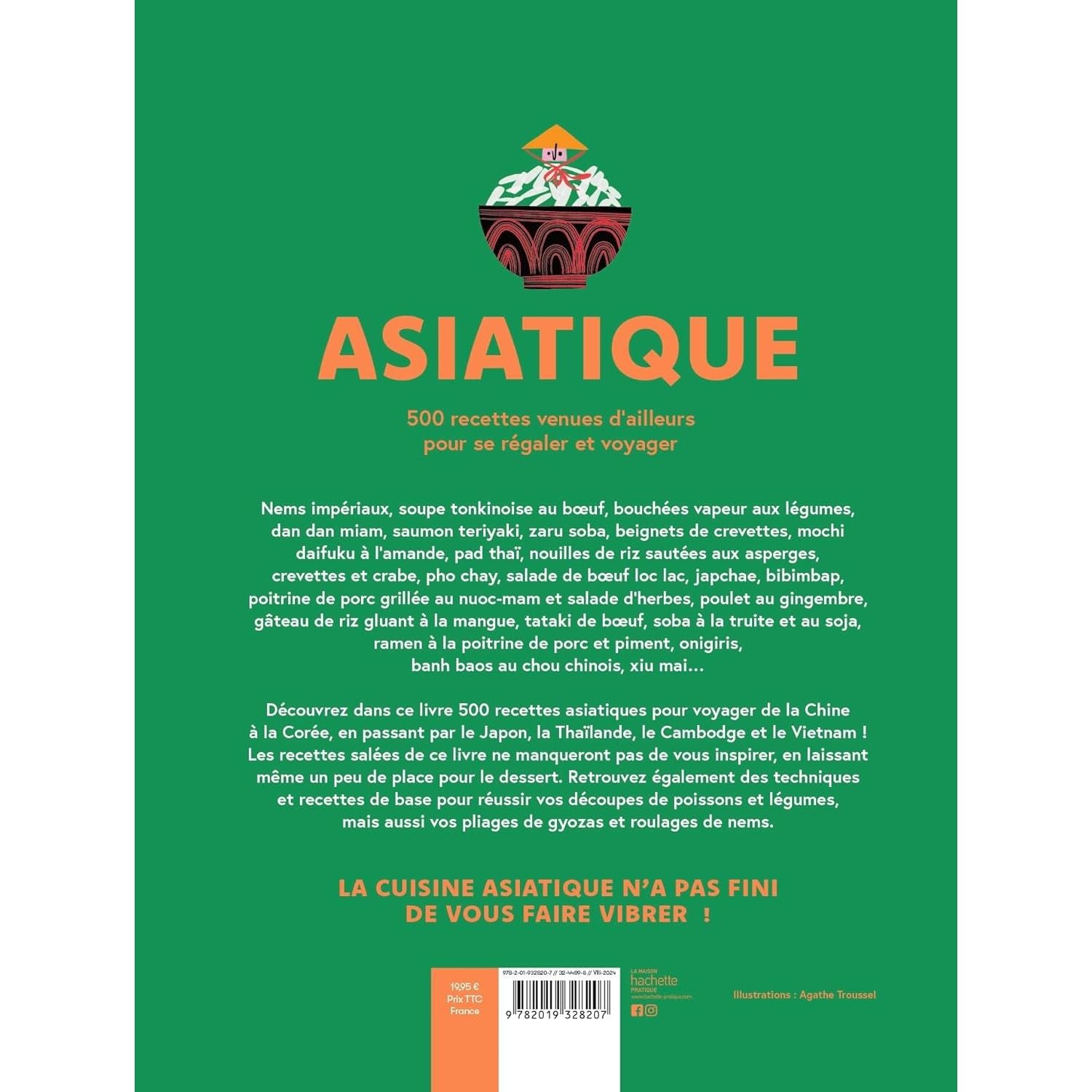 Asiatique    - Hachette Ed. - Livre de cuisine -  - La Guilde Culinaire