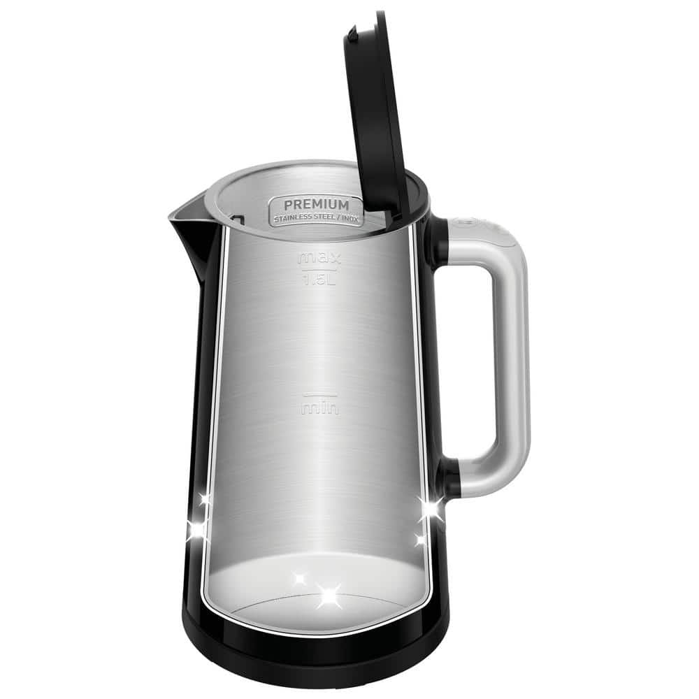 Bouilloire numérique Smart'n light 1,7 L 12 tasses    - Krups - Bouilloire -  - La Guilde Culinaire