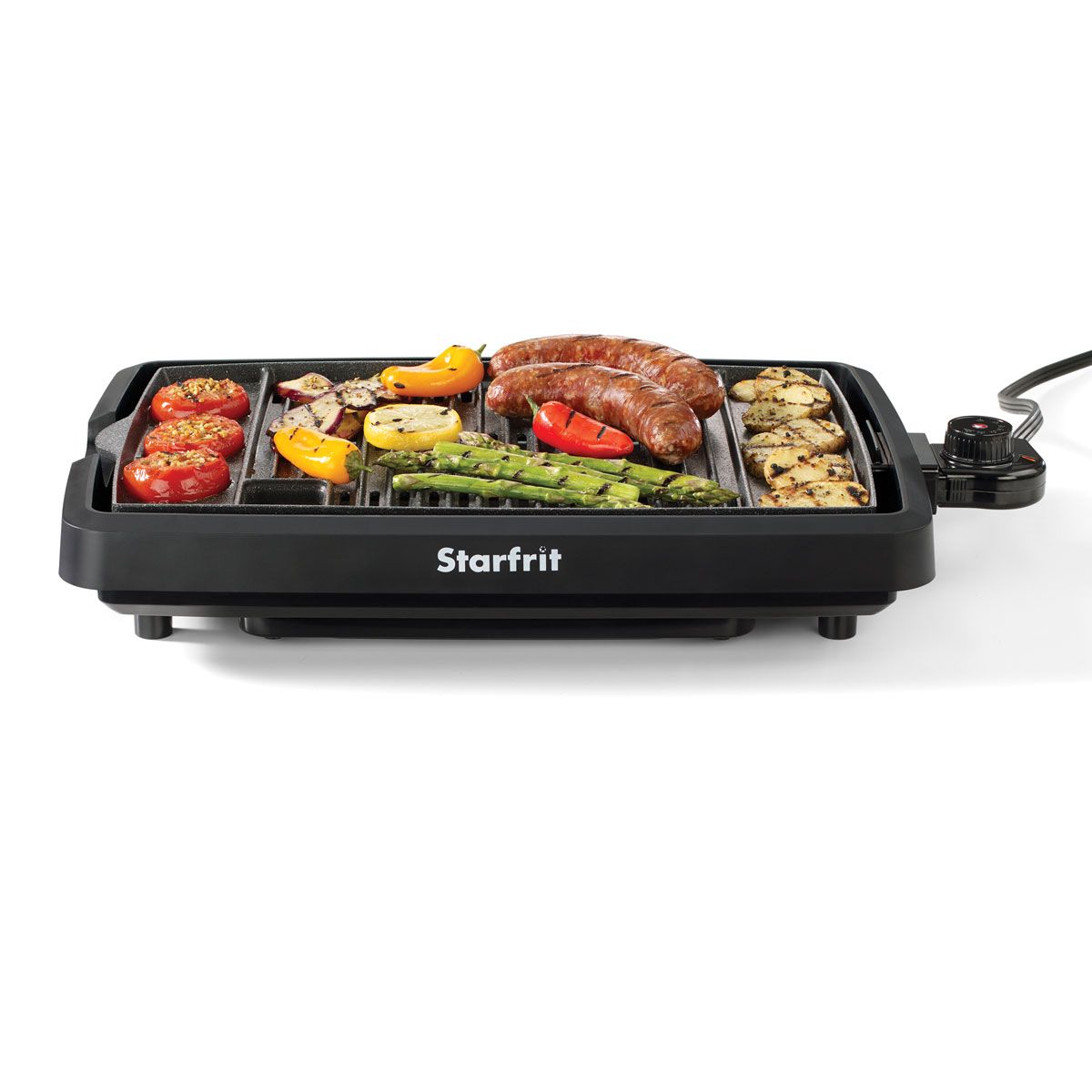 Starfrit The Rock Grill d'Intérieur BBQ Sans Fumée - The Rock - Grille pour BBQ - - La Guilde Culinaire