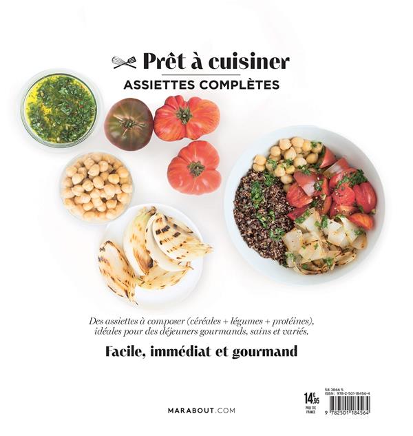 Assiettes complètes    - Marabout - Livre de cuisine - 