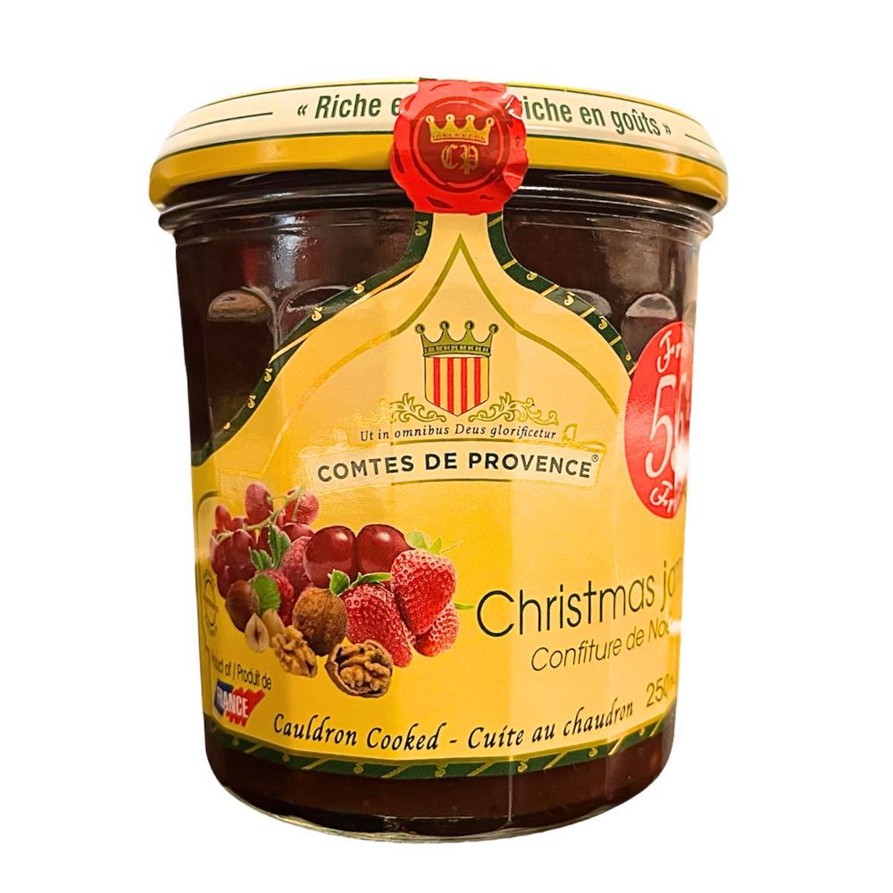 Confiture de Noël 250 ml - Les Comtes de Provence    - Comtes de Provence - Confiture -  - La Guilde Culinaire