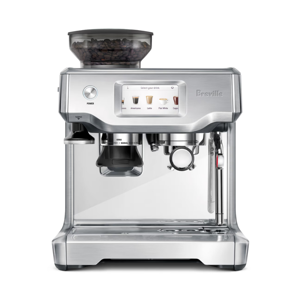 The Barista Touch Acier inoxydable brossé   - Breville - Machine à espresso - BES880BSS1BCA1 - La Guilde Culinaire