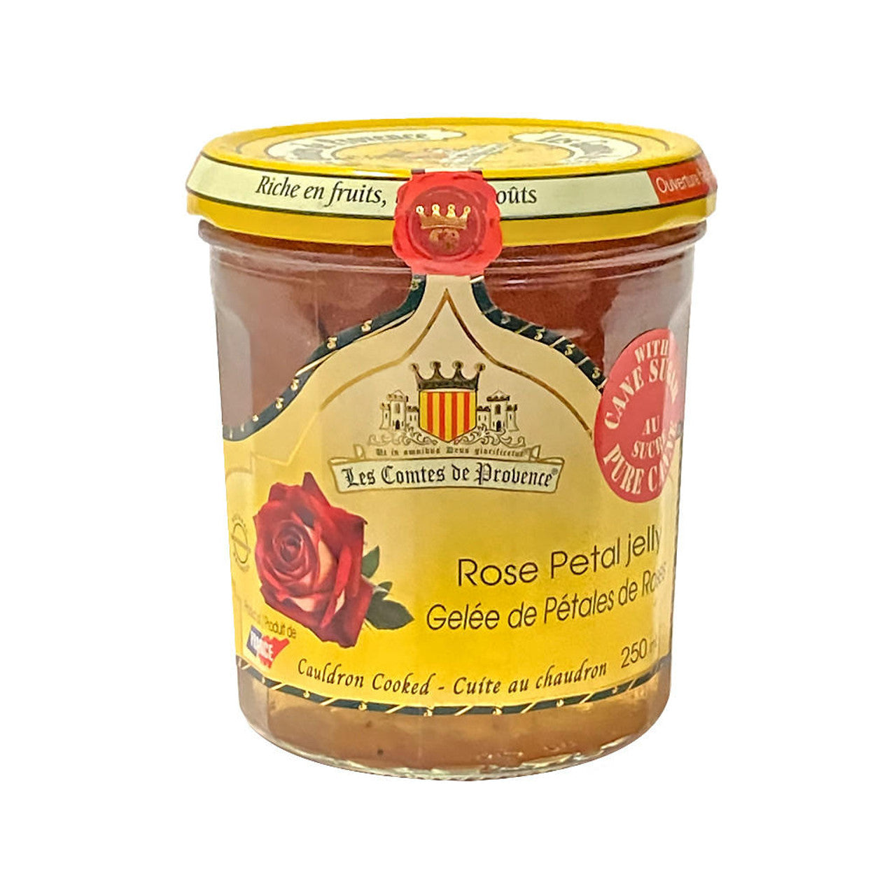 Gelée de pétales de roses 320 ml / 10,82 oz - Comtes de Provence