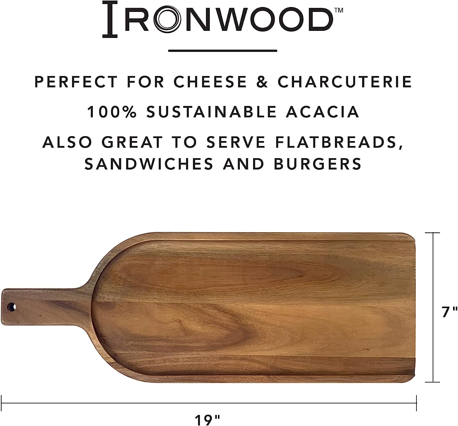 Ironwood - Pelle à pizza - Accessoires de cuisine