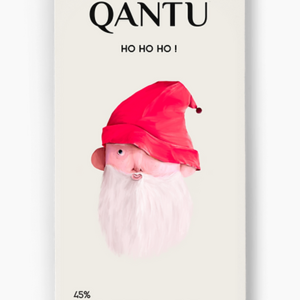 HOHOHO Chocolat au lait 45% - QANTU    - QANTU - Tablette de chocolat -  - La Guilde Culinaire