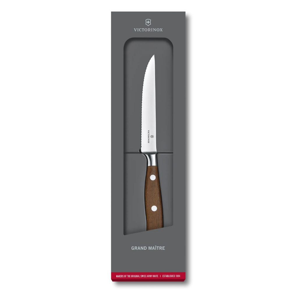 Grand Maître Wood Couteau à steak - Victorinox - Couteau à steak - - La Guilde Culinaire