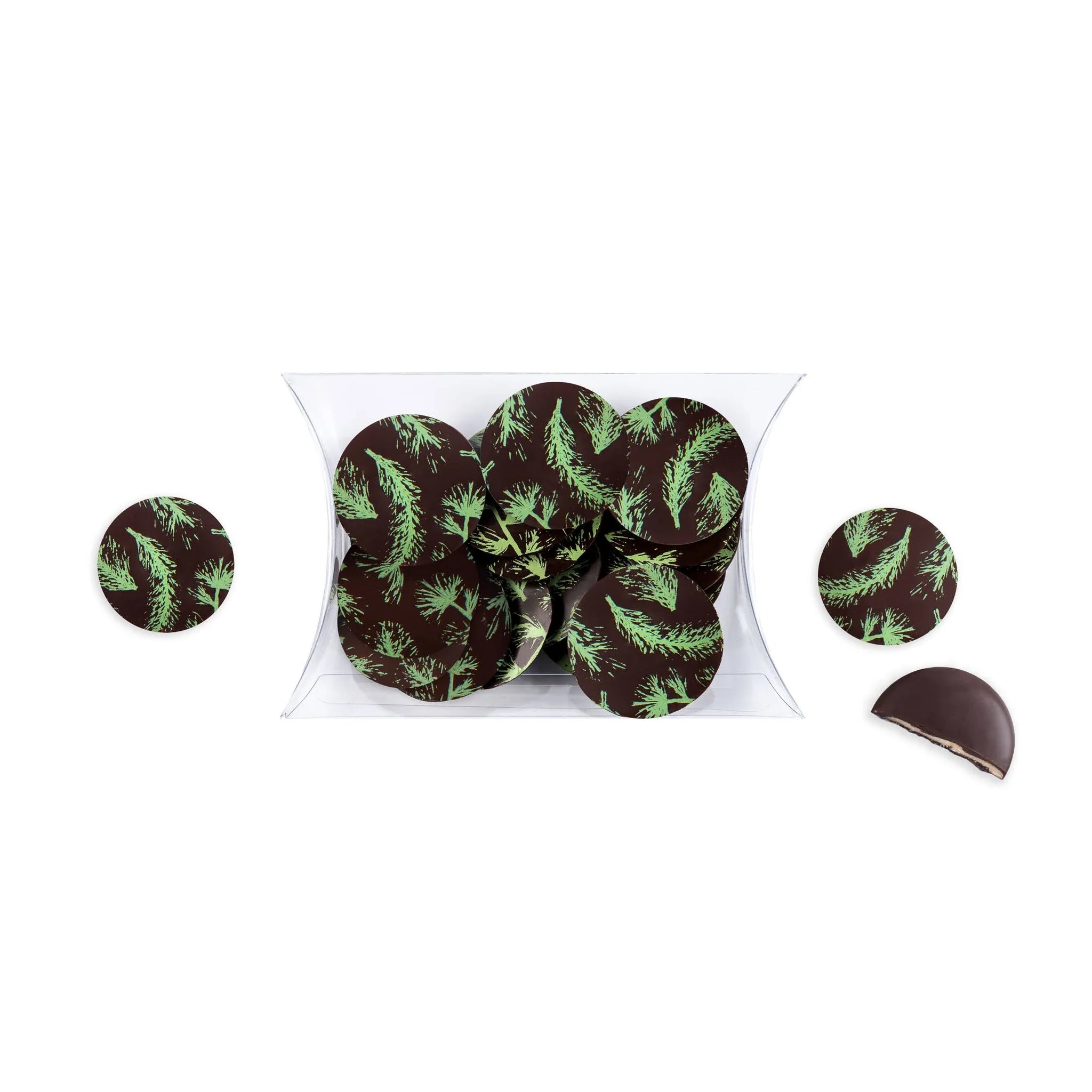 Pastilles sapin-menthe - 16 unités    - Chocolat Boréal - Chocolat -  - La Guilde Culinaire