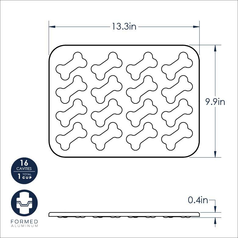 Plaque à friandises pour chien    - Nordic Ware - Moule à gâteaux -  - La Guilde Culinaire