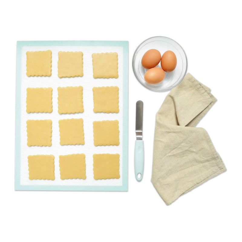 Tapis silicone en fibre de verre 30 x 40cm    - Scrapcooking - Tapis de pâtisserie -  - La Guilde Culinaire