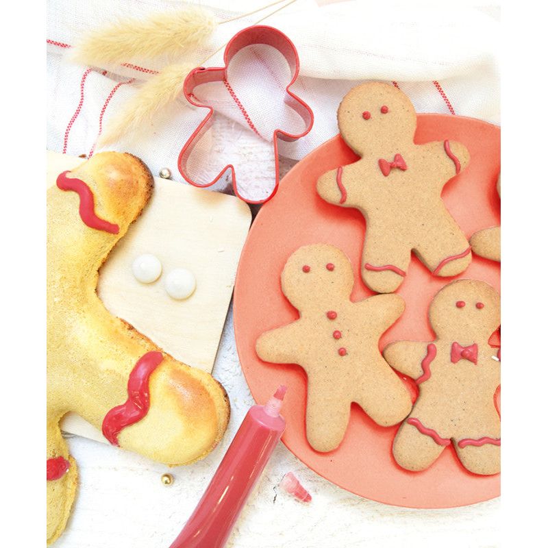 Coffret ustensiles pâtisserie enfant Bonhomme pain d'épices    - Scrapcooking - Ensemble d'ustensiles à pâtisserie -  - La Guilde Culinaire