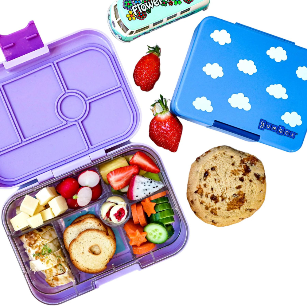 Yumbox Bento – Panino – Lulu Purple - Paris Je t'aime (6 compartiments)    - Yumbox - Boîte à repas -  - La Guilde Culinaire