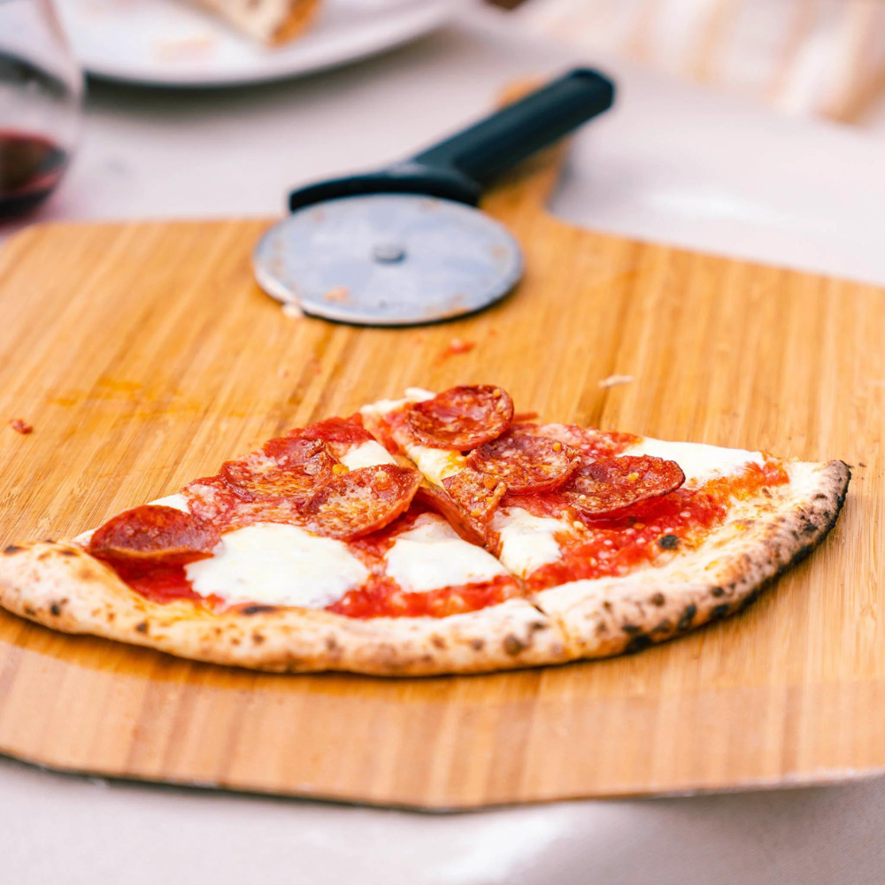 Planche à pizza en bois de bambou - Ooni    - Ooni - Pelle à pizza - 