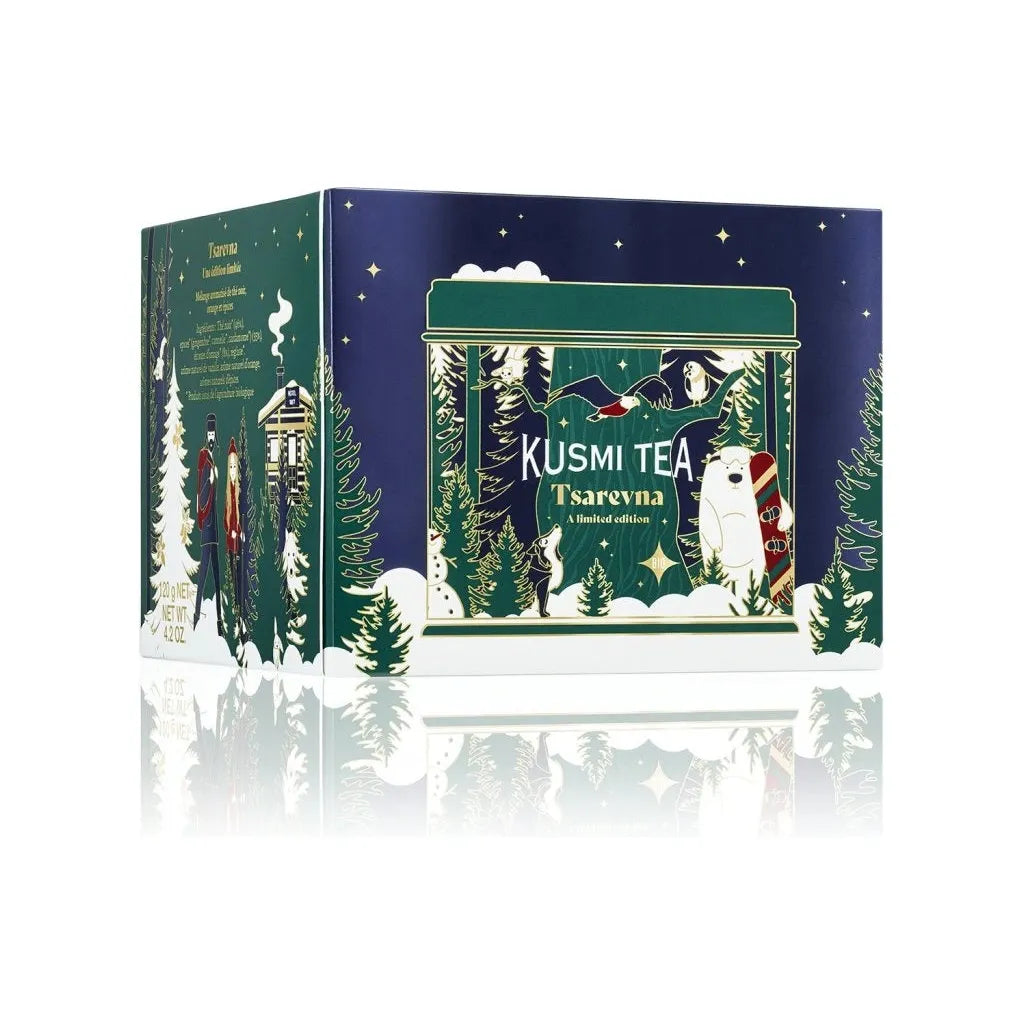 Tsarevna Bio -Thé noir, épices de Noël - Édition Limité 120g - Kusmi Tea - Thé et infusion - - La Guilde Culinaire