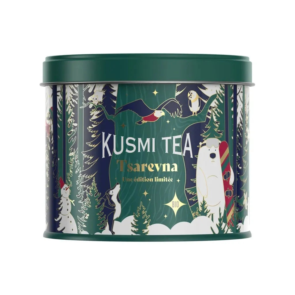 Tsarevna Bio -Thé noir, épices de Noël - Édition Limité 120g - Kusmi Tea - Thé et infusion - - La Guilde Culinaire