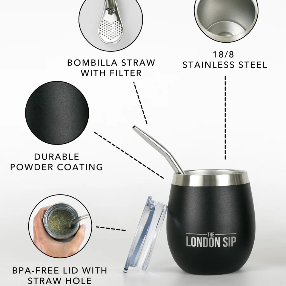 Set de tasse Yerba Mate - The London Sip Company - Yerba mate - - La Guilde Culinaire