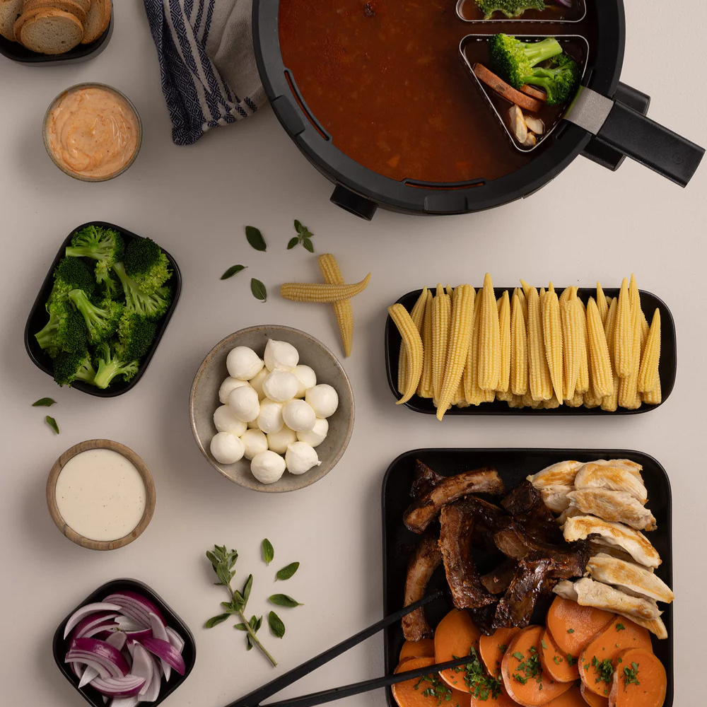 Ensemble à fondue Evolution - Fondussimo - Service à fondue - - La Guilde Culinaire