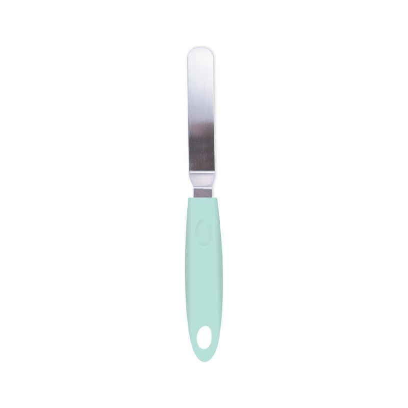 Mini spatule coudée en inox    - Scrapcooking - Outil de modelage -  - La Guilde Culinaire