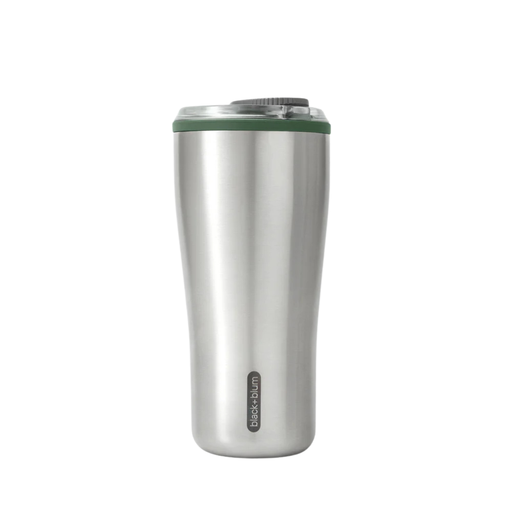 Gobelet de voyage isotherme 600ml Olive   - Black + Blum London - Bouteille - BAMTT 010 OLIVE - La Guilde Culinaire