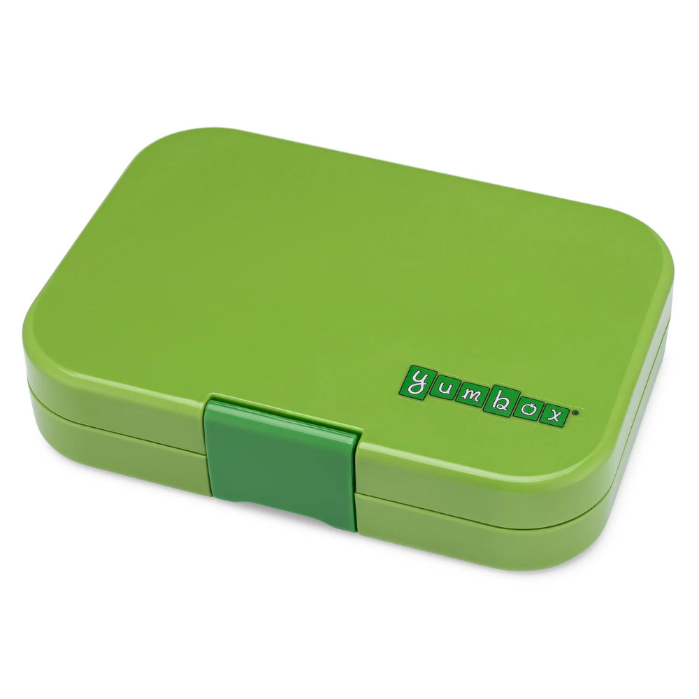 Yumbox Bento – Panino – Vert Matcha avec plateau voiture de course (4 compartiments)    - Yumbox - Boîte à repas -  - La Guilde Culinaire