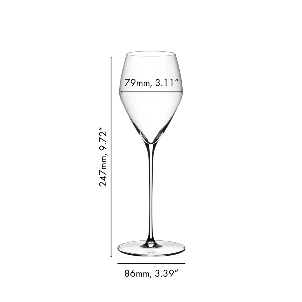 RIEDEL Veloce Verre à vin de champagne    - Riedel - Verre à champagne -  - La Guilde Culinaire