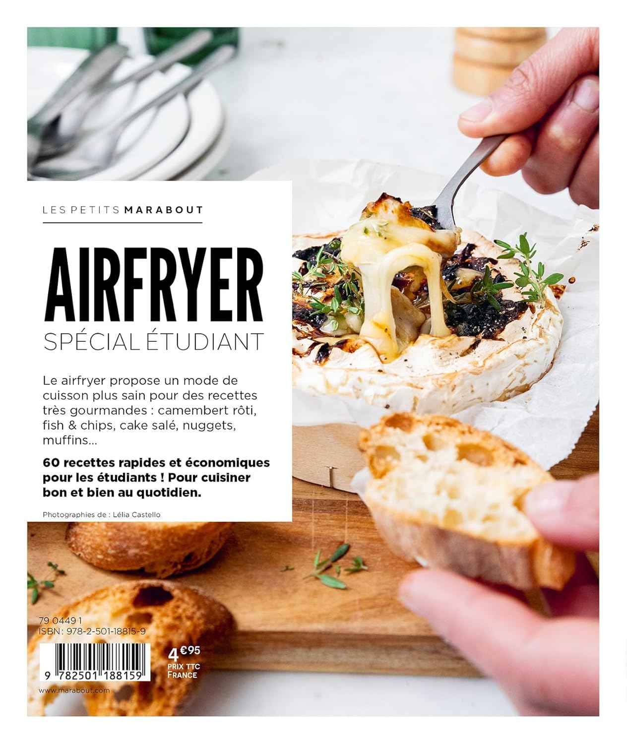 Recettes au Airfryer spécial étudiant    - Marabout - Livre de cuisine -  - La Guilde Culinaire