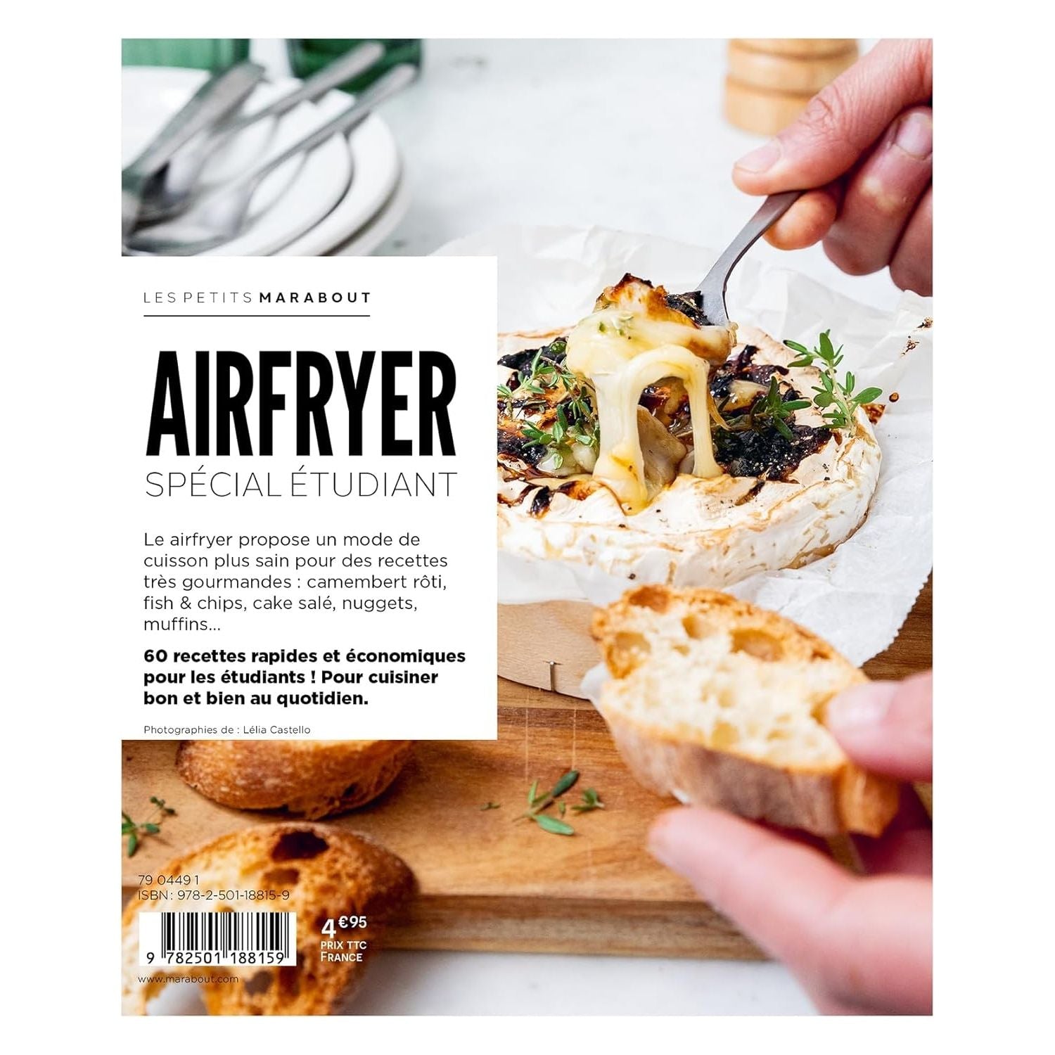 Recettes au Airfryer spécial étudiant    - Marabout - Livre de cuisine -  - La Guilde Culinaire