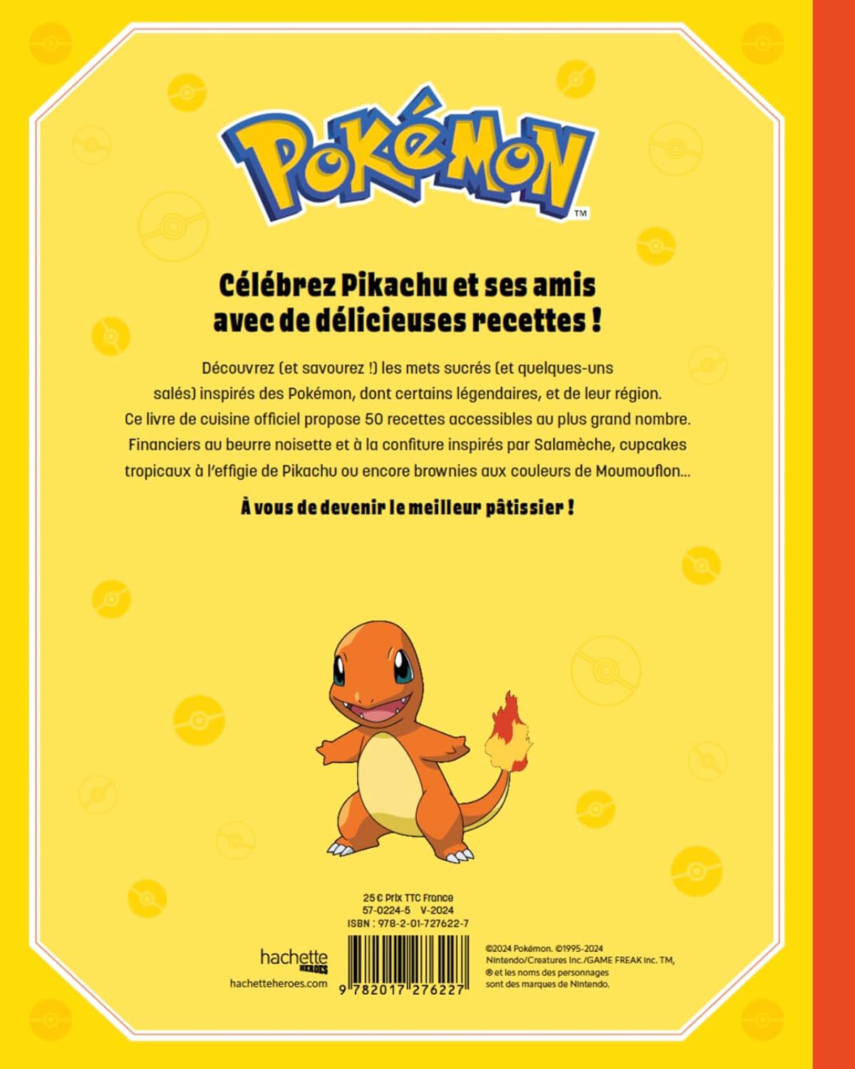 Pokémon - Livre de Pâtisserie    - Hachette Ed. - Livre de pâtisserie -  - La Guilde Culinaire