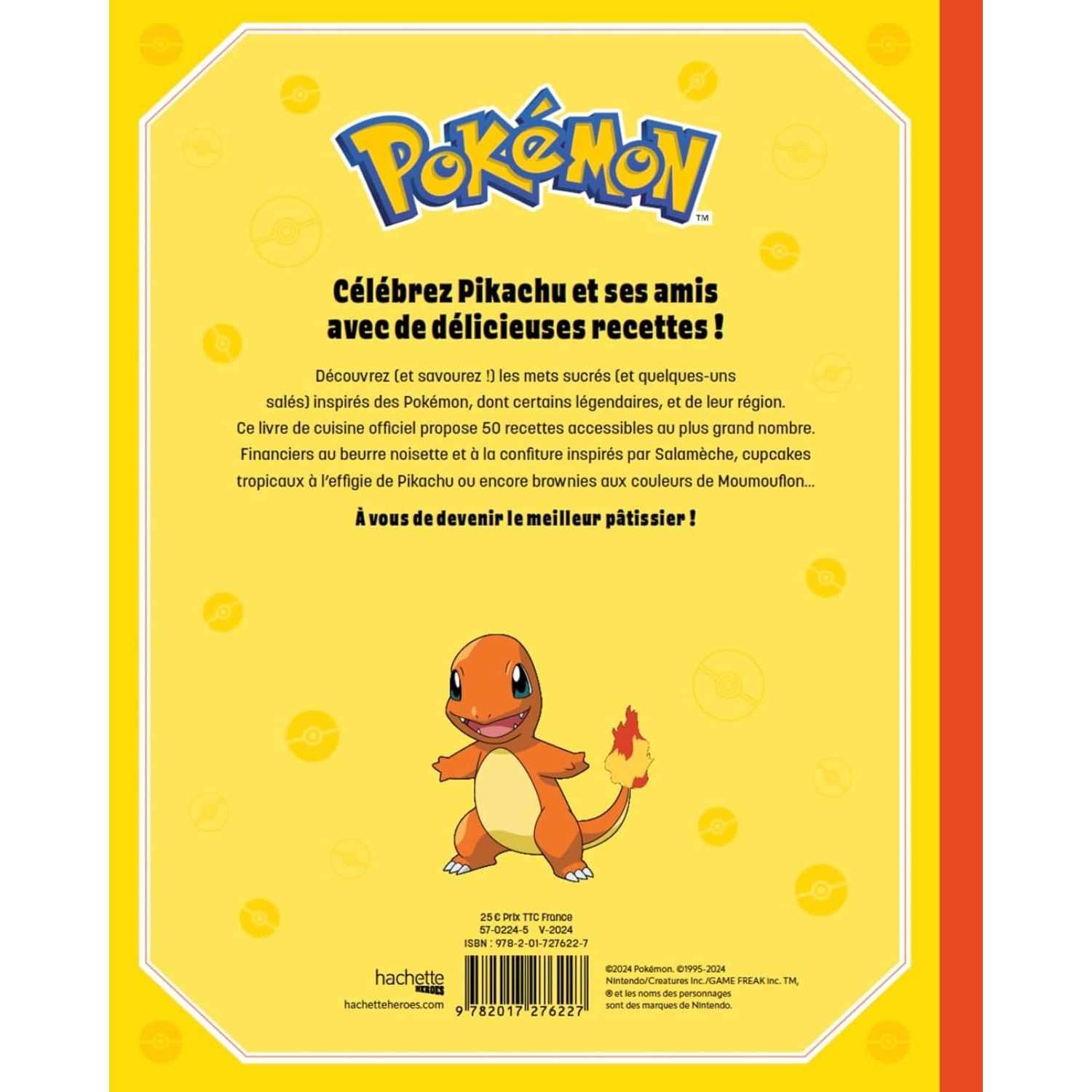 Pokémon - Livre de Pâtisserie    - Hachette Ed. - Livre de pâtisserie -  - La Guilde Culinaire