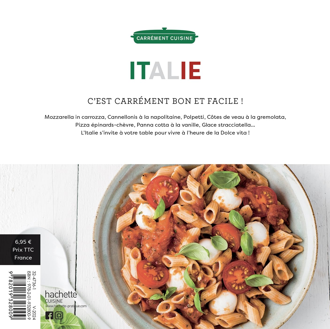 Italie    - Hachette Ed. - Livre de cuisine -  - La Guilde Culinaire