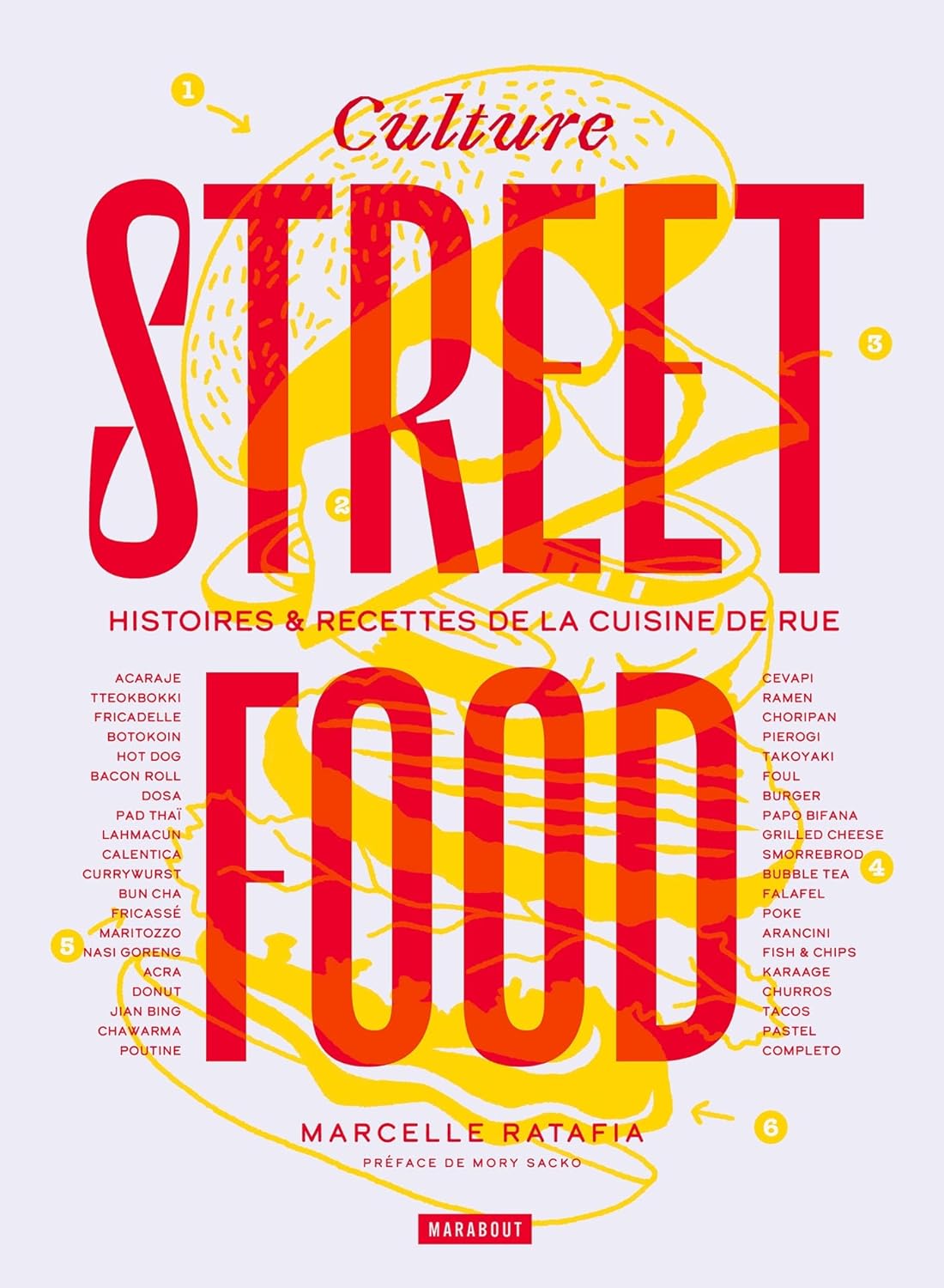 Culture streetfood - Marabout - Livre de cuisine - - La Guilde Culinaire