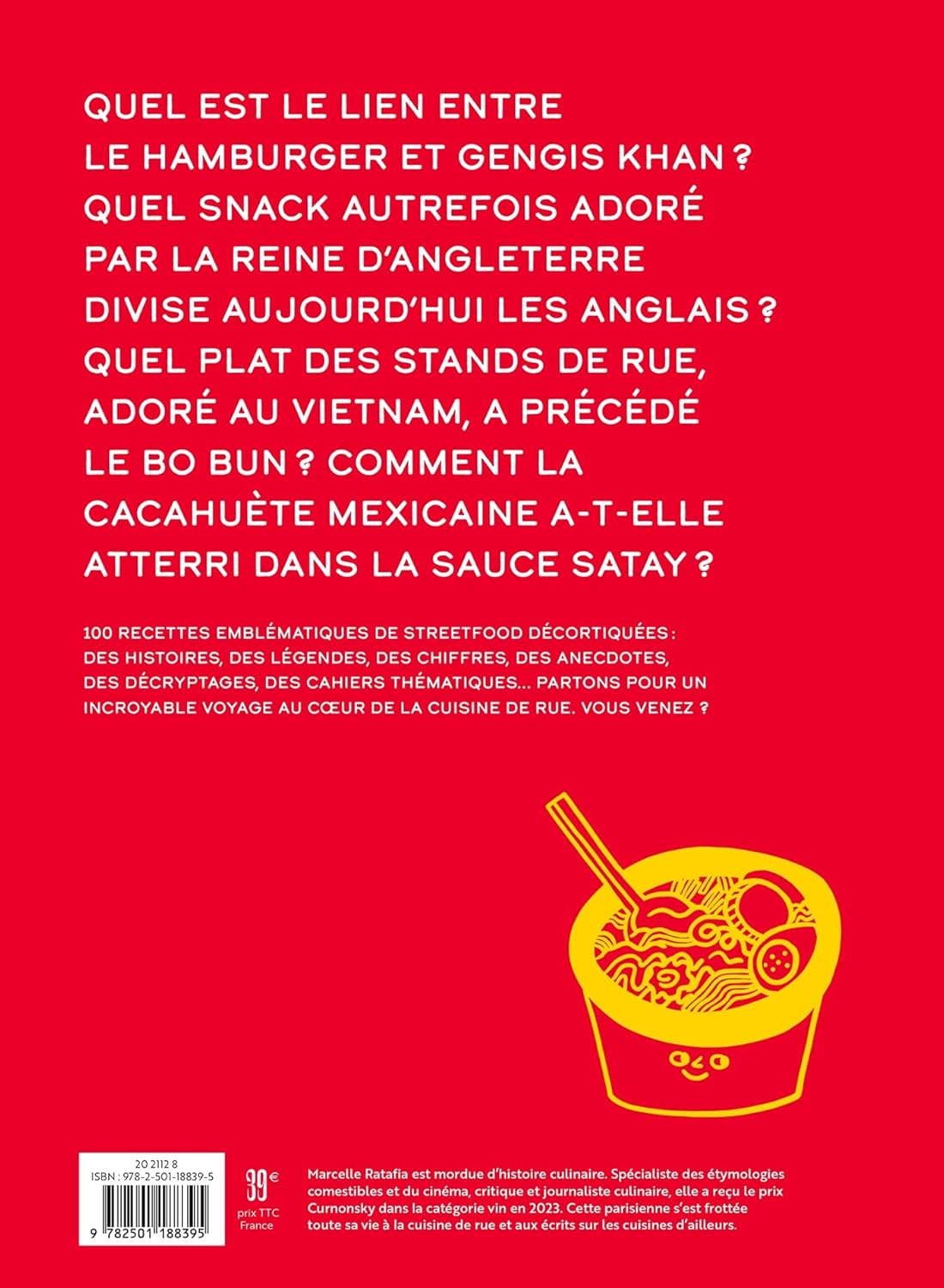 Culture streetfood - Marabout - Livre de cuisine - - La Guilde Culinaire