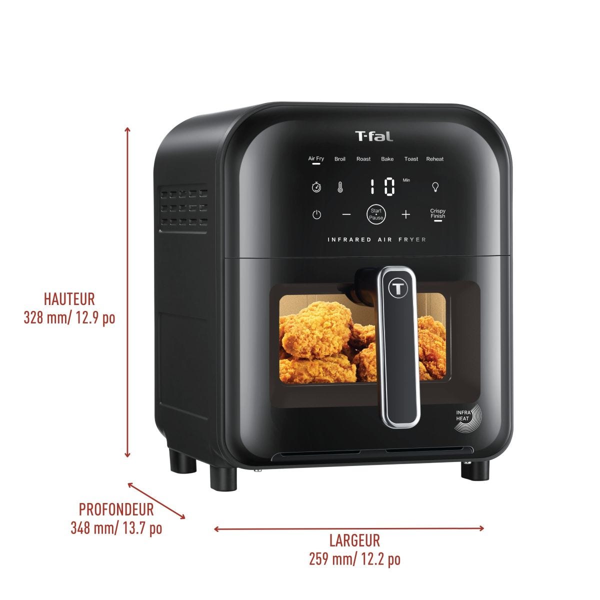 T-fal Friteuse à air infrarouge 7-en-1 6L/6.3QT    - T-fal - Air fryer -  - La Guilde Culinaire