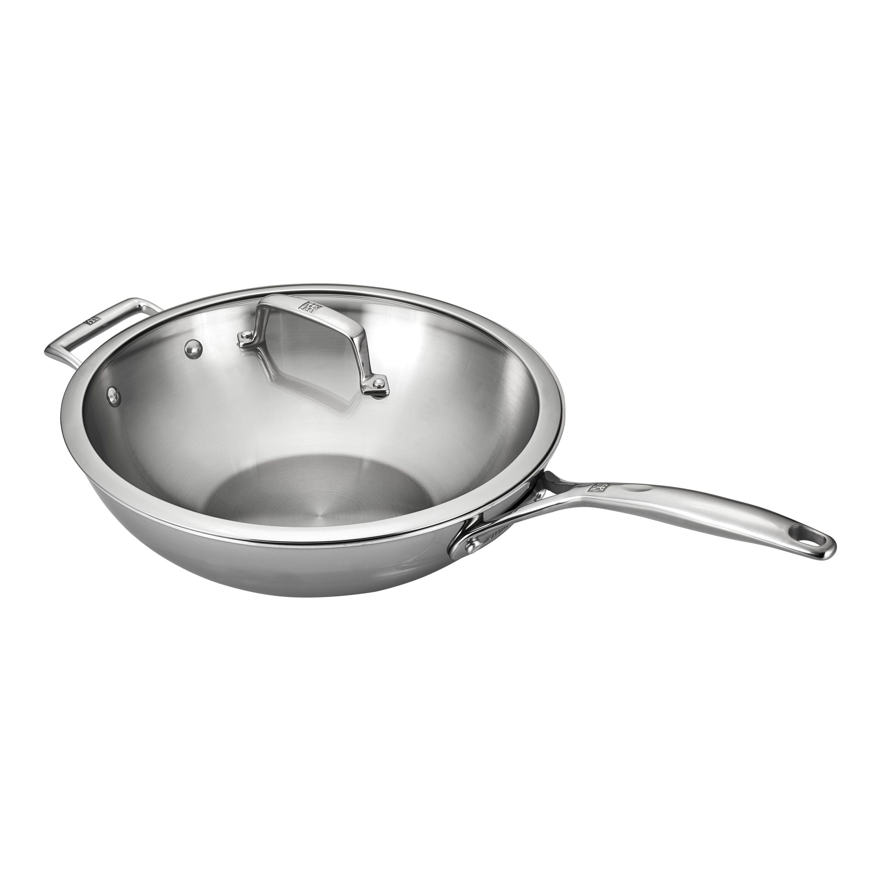 Wok en acier inoxydable 18/10 de 32 cm -  ENERGY X3    - Zwilling - Wok -  - La Guilde Culinaire