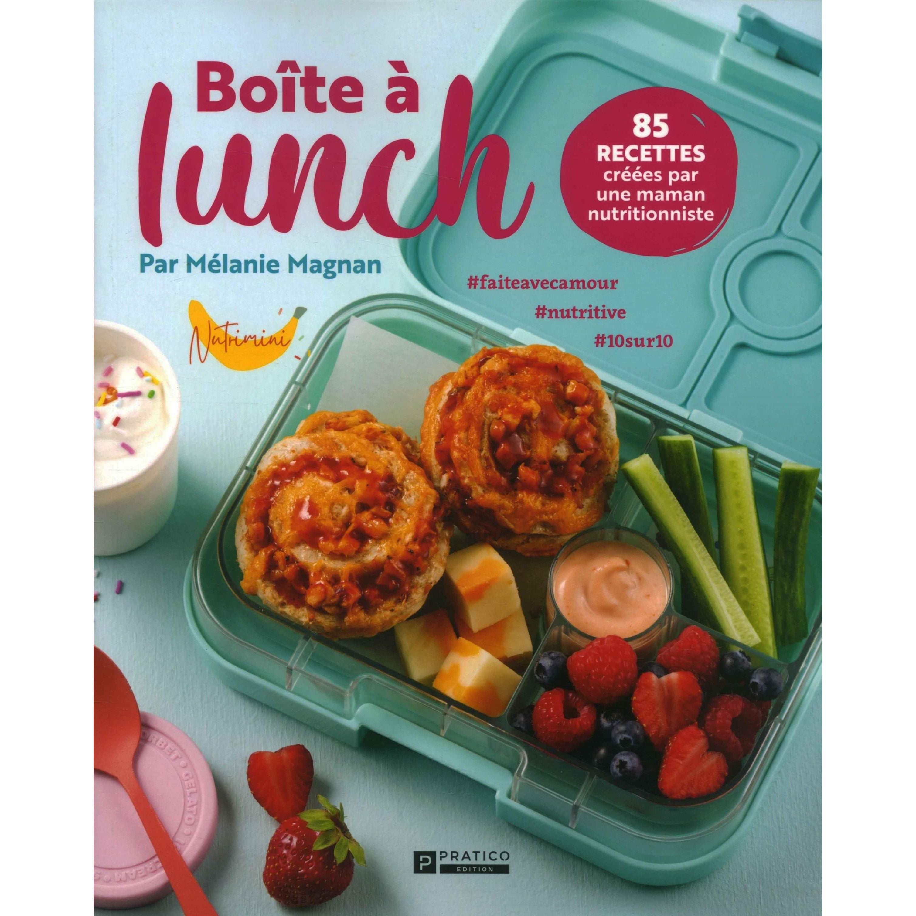 Boîte à lunch - Tome 1    - Pratico Ed. - Livre de cuisine -  - La Guilde Culinaire