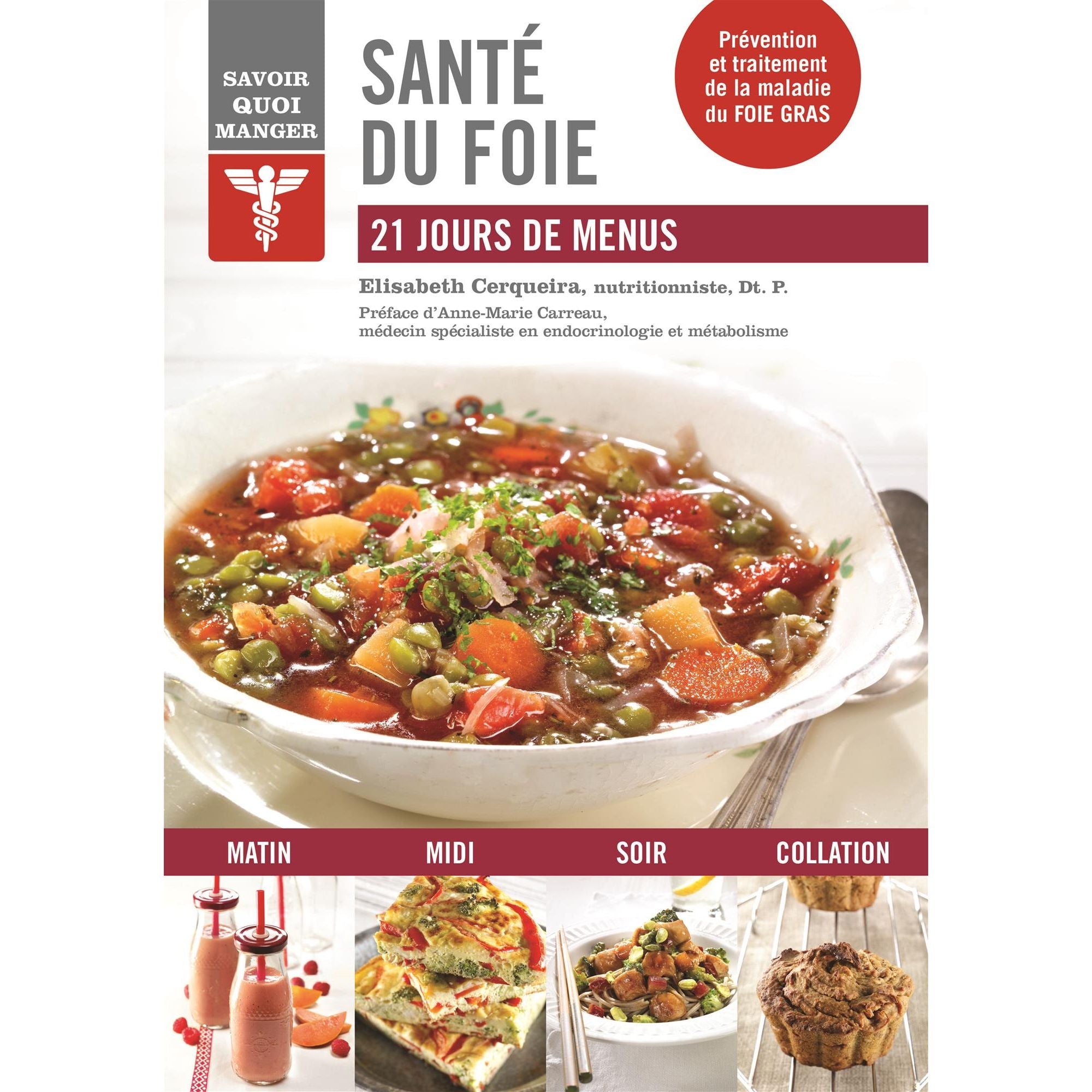 Savoir quoi manger – Santé du foie    - Modus Vivendi Ed. - Livre de cuisine -  - La Guilde Culinaire