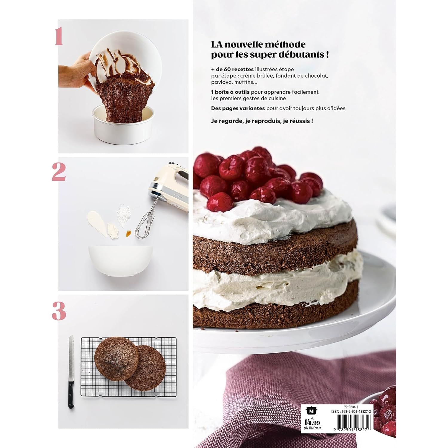 J'apprends à cuisiner - Les desserts - Marabout - Livre de cuisine - - La Guilde Culinaire