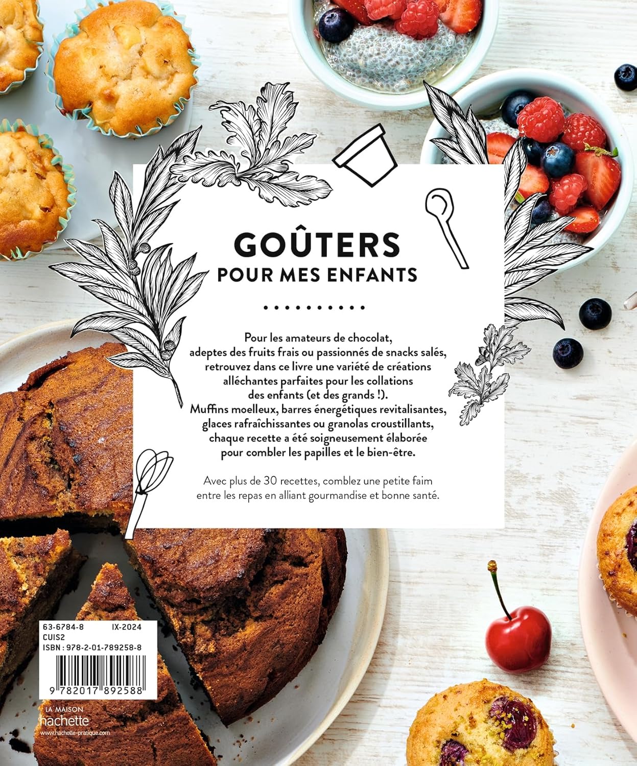 Goûters pour mes enfants    - Hachette Ed. - Livre de cuisine -  - La Guilde Culinaire