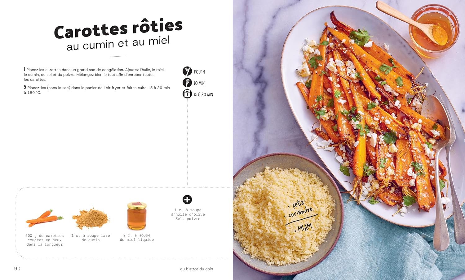 Le grand livre de l'AIR FRYER : 120 recettes croustillantes avec juste une goutte d'huile - Larousse Ed. - Livre de cuisine - - La Guilde Culinaire