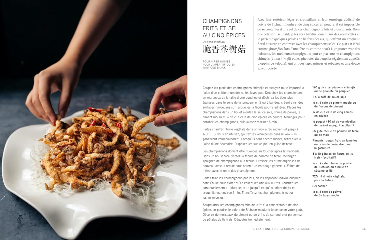 Il était une fois la cuisine chinoise - La Plage Ed. - Livre de cuisine - - La Guilde Culinaire