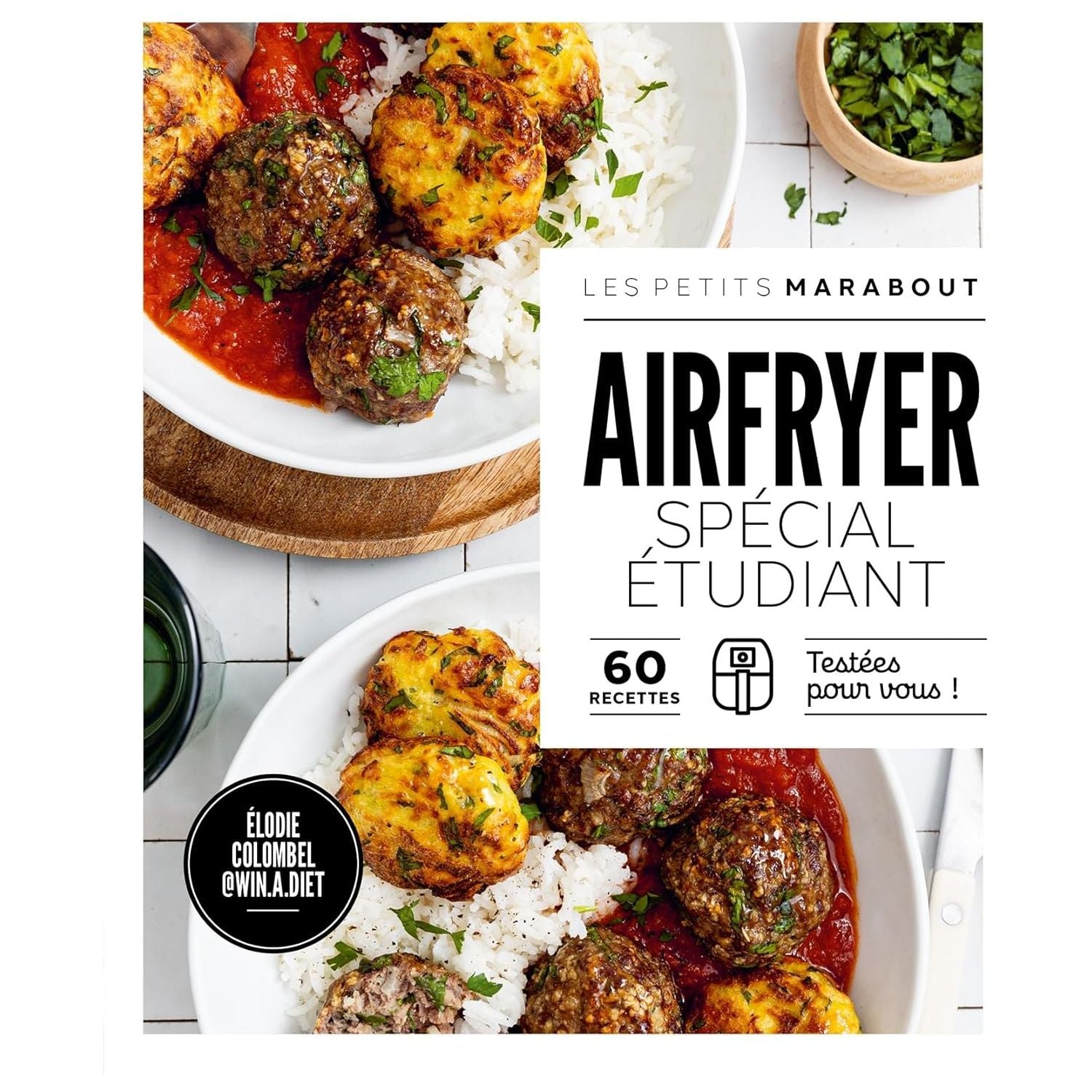 Recettes au Airfryer spécial étudiant    - Marabout - Livre de cuisine -  - La Guilde Culinaire