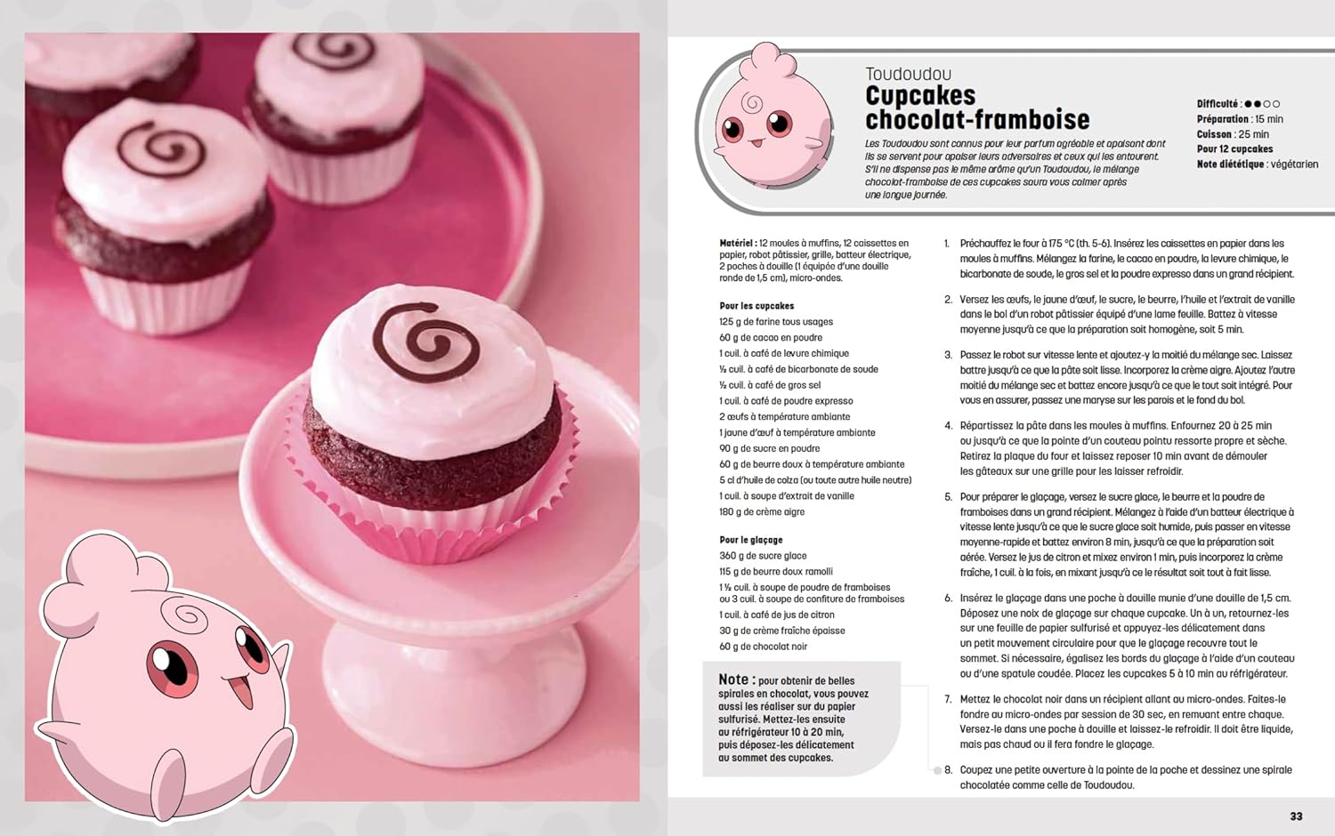 Pokémon - Livre de Pâtisserie    - Hachette Ed. - Livre de pâtisserie -  - La Guilde Culinaire