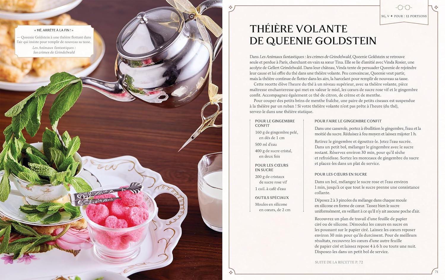 Harry Potter - Goûters Enchantés    - Hachette Ed. - Livre de cuisine -  - La Guilde Culinaire