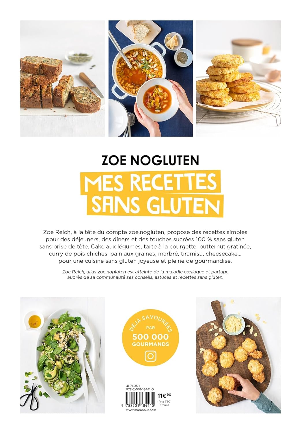 Mes recettes sans gluten - Tome 2    - Marabout - Livre de cuisine -  - La Guilde Culinaire