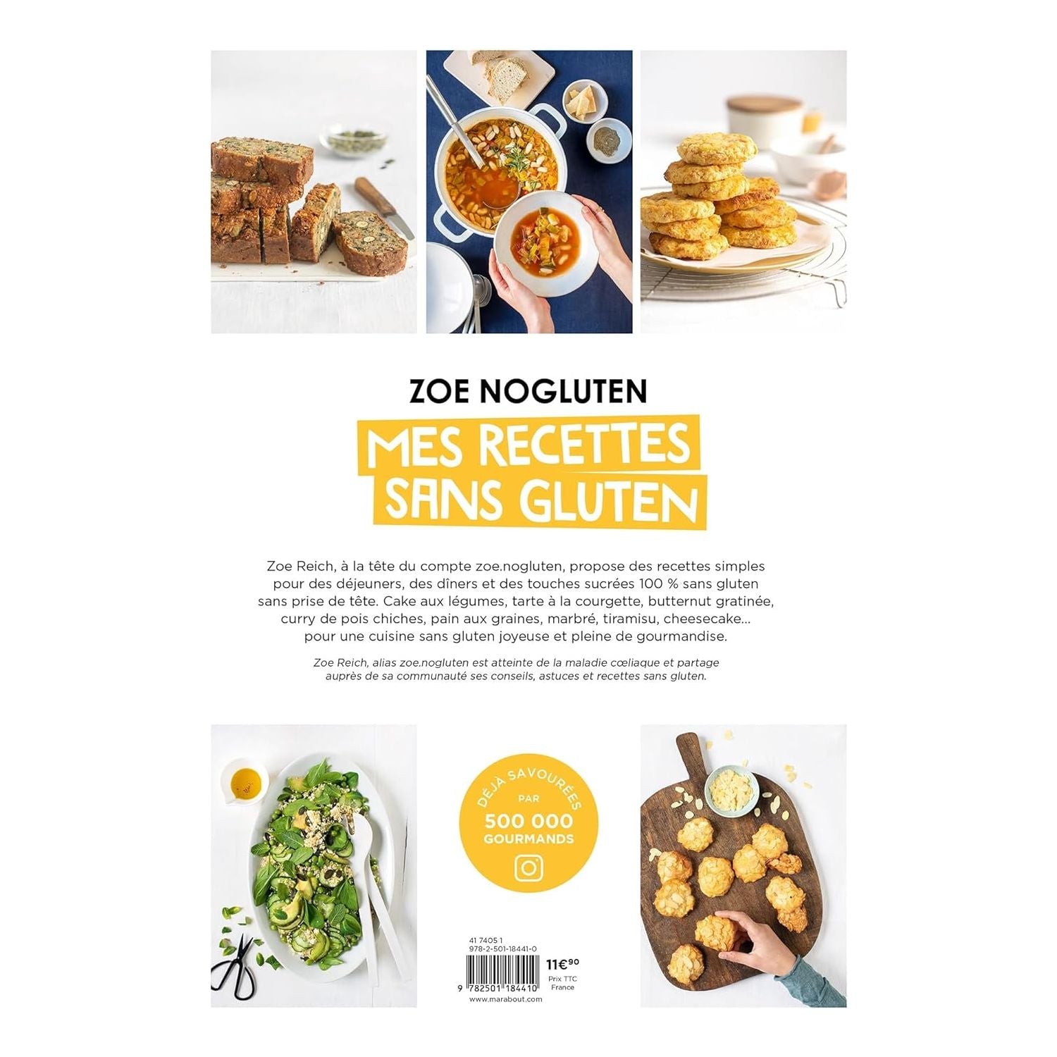 Mes recettes sans gluten - Tome 2    - Marabout - Livre de cuisine -  - La Guilde Culinaire